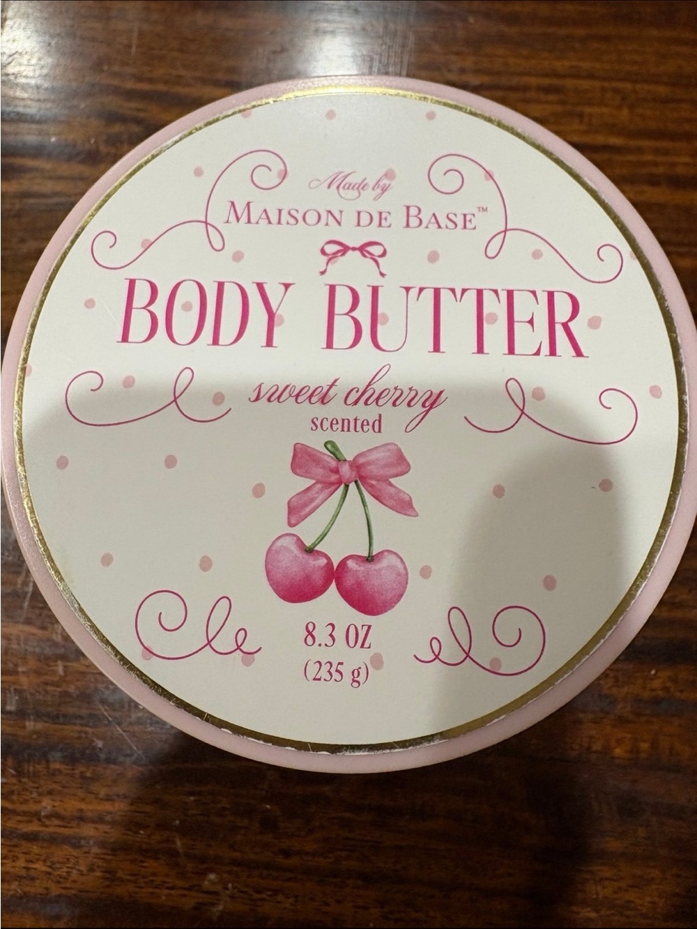 Sweet Cherry Body Butter - Pink